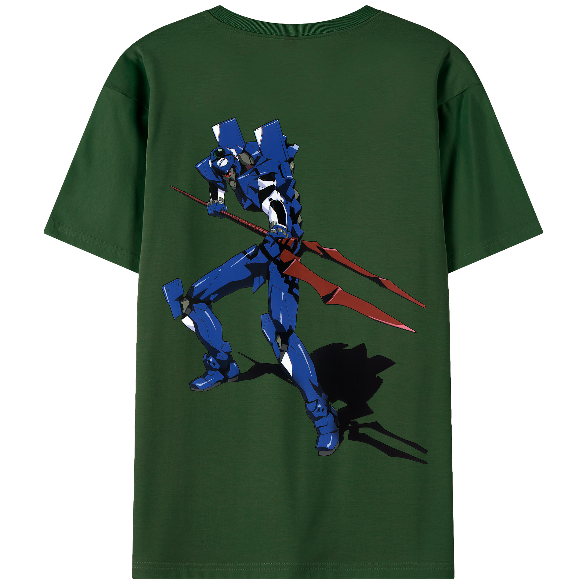 （画像用） EVA 新世紀エヴァンゲリオン 綿100％半袖Tシャツ（背面プリント）